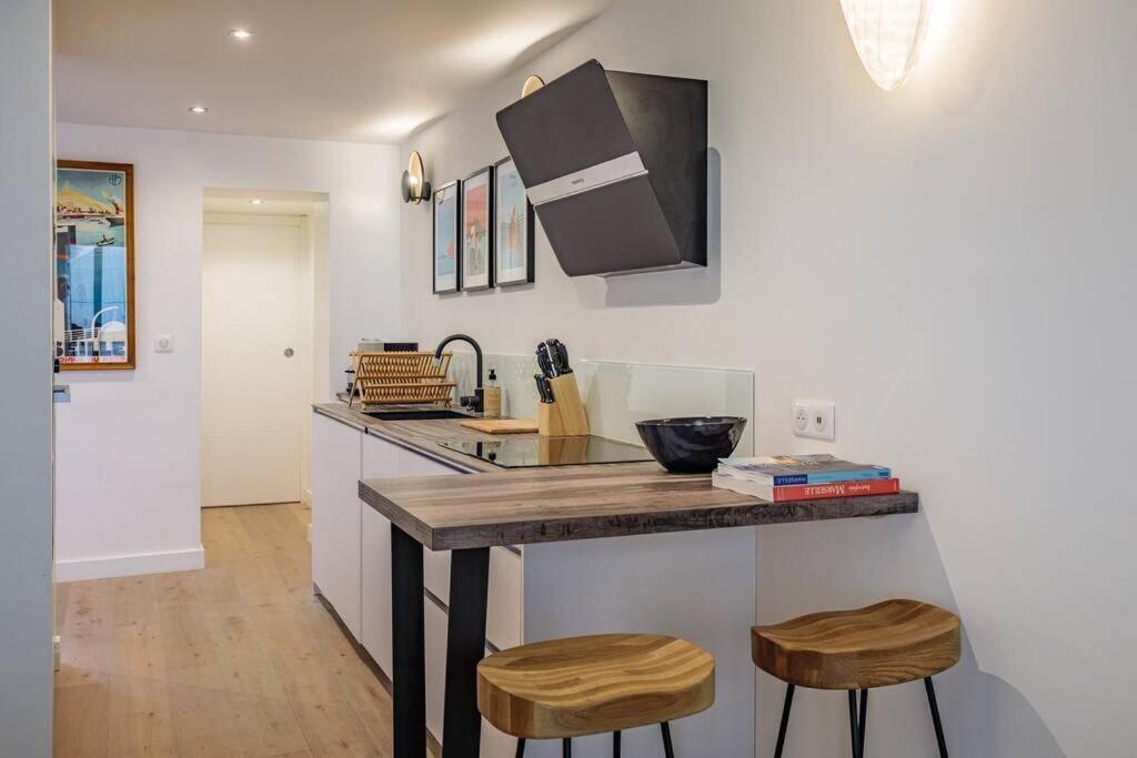 Appartement 5*, Climatise, Avec Terrasse Au Quartier Le Panier Marseille Eksteriør bilde